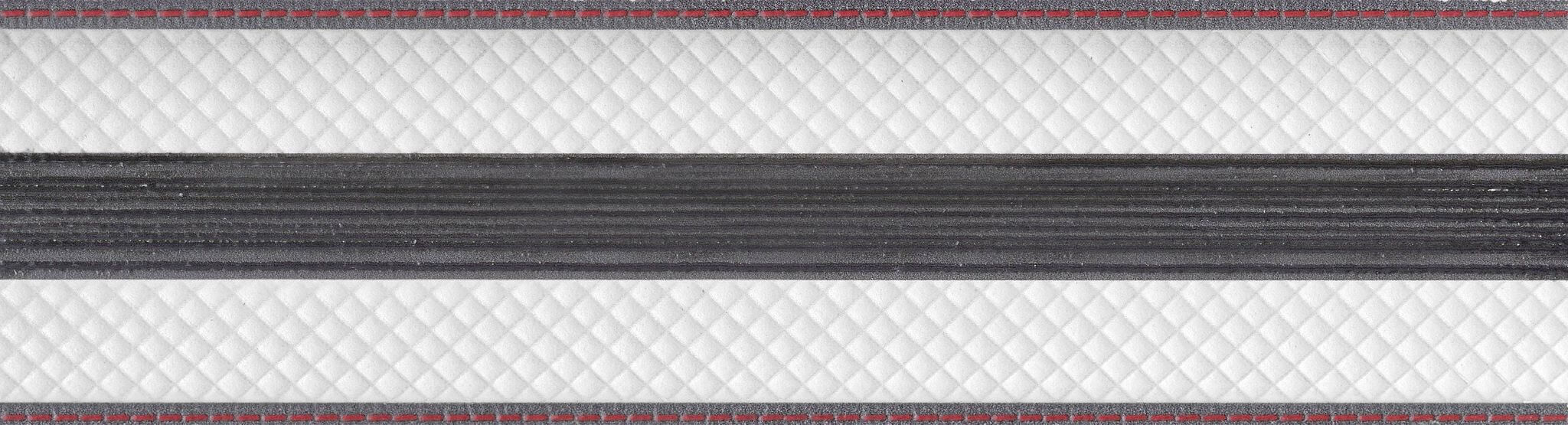 Плитка 30x8 Aston Cenefa 8001384 матовая белый Atlantic Tiles