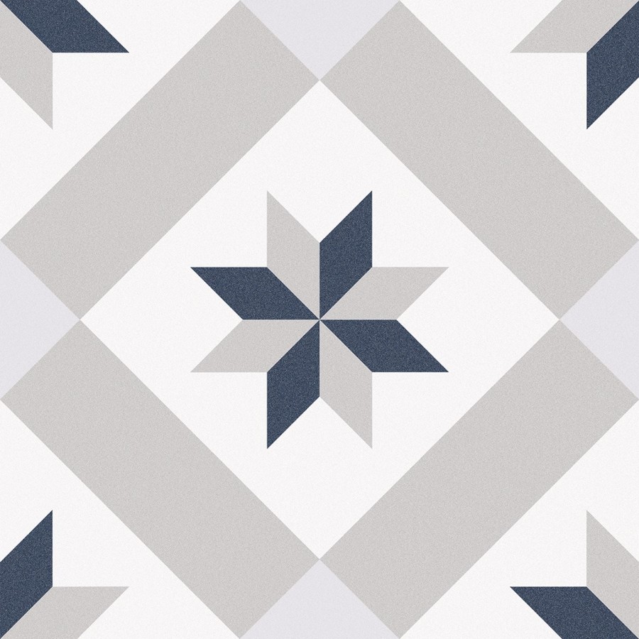 Керамогранит напольная 25x25 9мм Пэрис Луна/бежево-голубой 1 матовая Keros