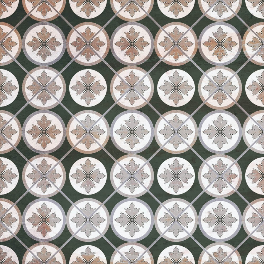 Керамогранит 20x20 10мм Affiniti Isola см 10мм матовая бежевый Nanda Tiles