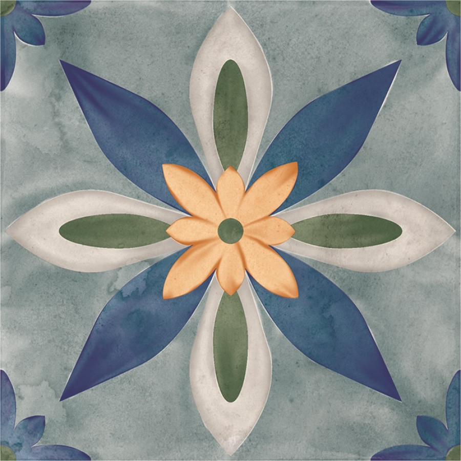 Керамогранит 15x15 9мм Veranda Belia матовая Nanda Tiles