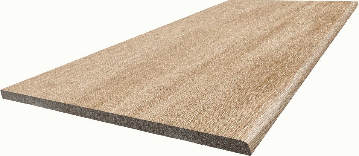 Керамогранит ступень 120x33 14мм Мультистеп Исландия Арсе/клён матовая New Tiles