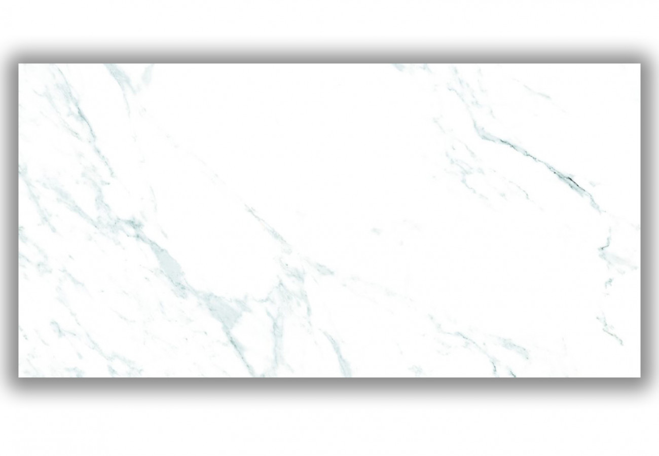 Керамогранит настенная 120x60 9мм Teal Statuario глянцевая Realistik