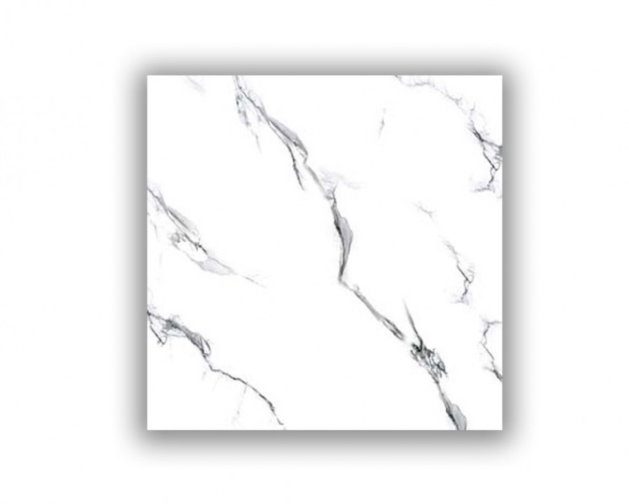 Керамогранит напольная 60x60 10мм Molly white структура матовая Realistik