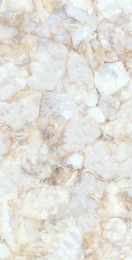 Керамогранит настенная 120x60 10мм Wellington Polished Gold Carving глянцевая Realistik