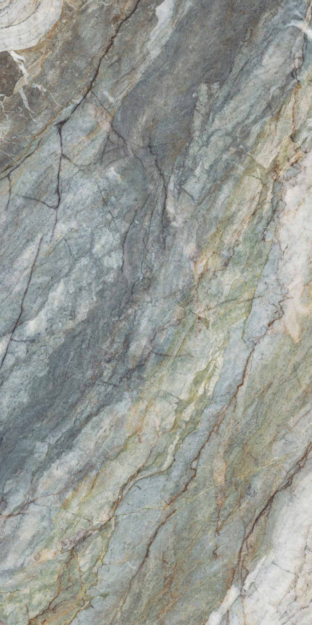 Керамогранит настенная 120x60 9мм Alps Glitter Shapetouch Pro структурная Realistik