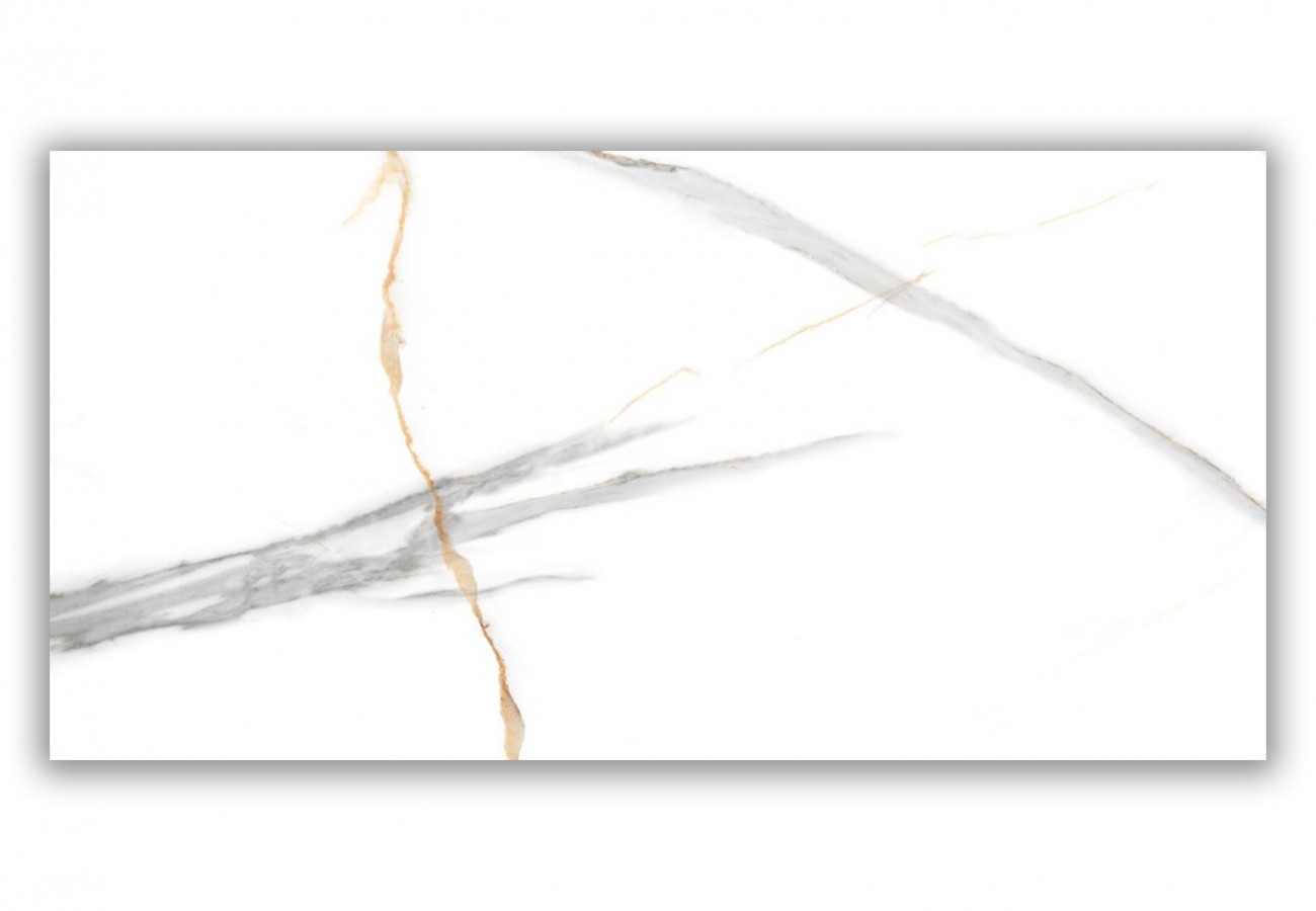 Керамогранит настенная 120x60 9мм Маритака Статуарио Аутентик полированный глянцевая Realistik