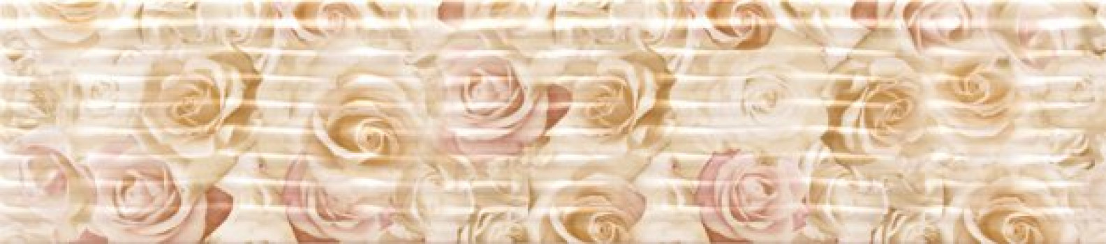 Керамический декор RCS000067 Spring Moldura Parfum Blanco 59x13 для стен глянцевая Rocersa