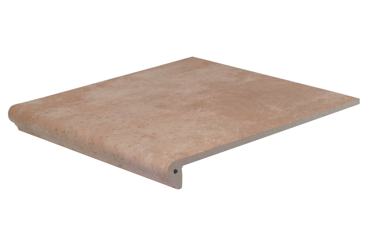 Плитка ступень 32x31 10мм Atrium Cotto Florentiner-Stufe матовая Westerwalder