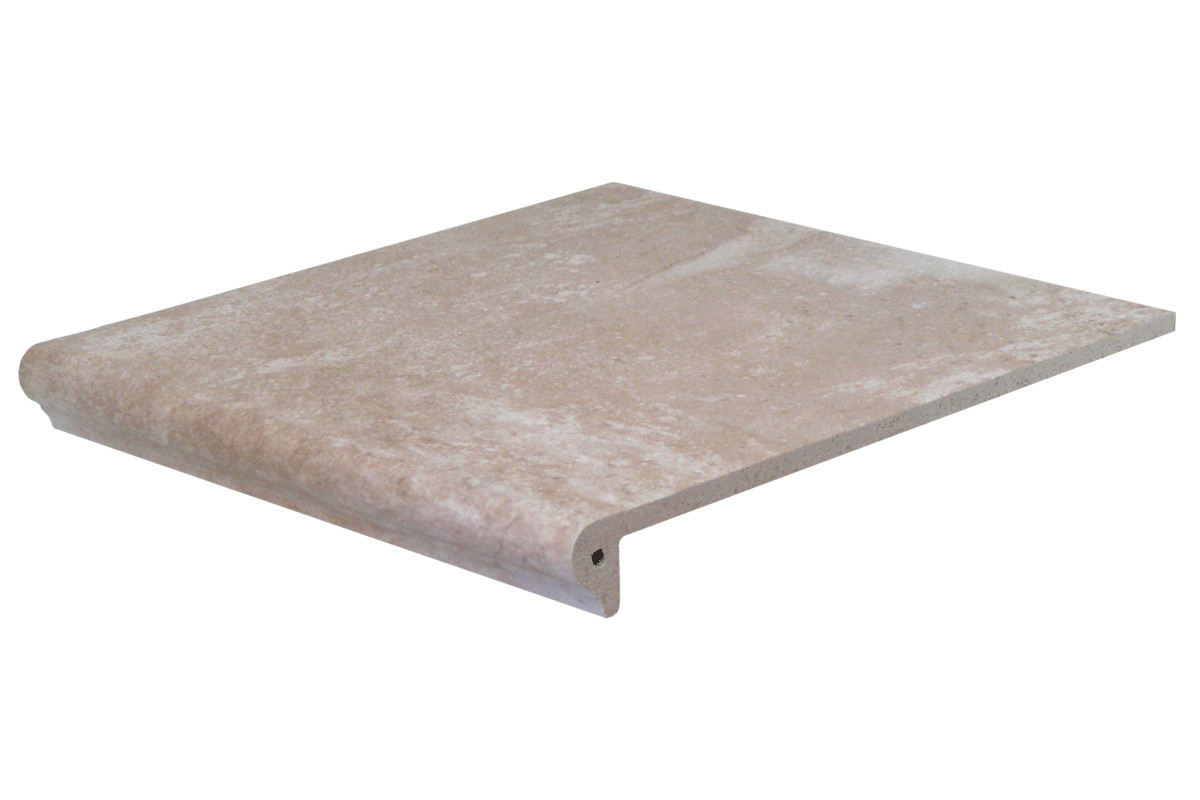 Керамогранит ступень 32x31 10мм Atrium Hellbeige Florentiner-Stufe матовая Westerwalder