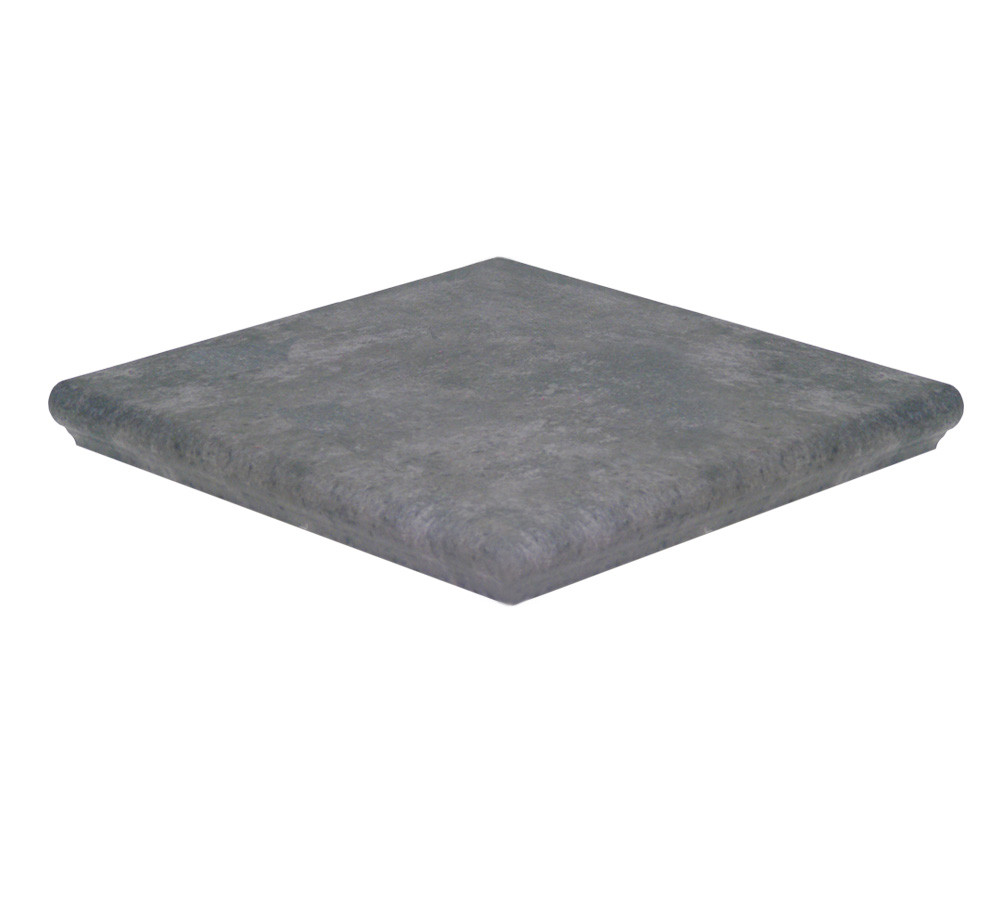 Плитка ступень 32x32 10мм Atrium Dunkelgrau Eckflorentiner матовая Westerwalder