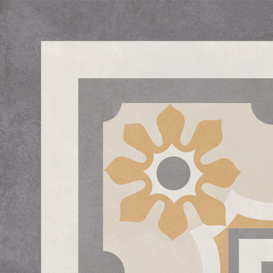 Керамогранит 20x20 8мм Chalet Chic Corner (Угловой Элемент) матовая Smile Tile