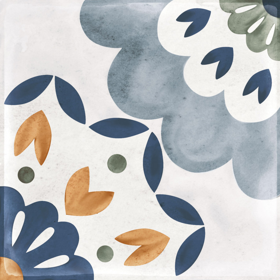 Керамогранит 20x20 9мм Siena Palma матовая Smile Tile