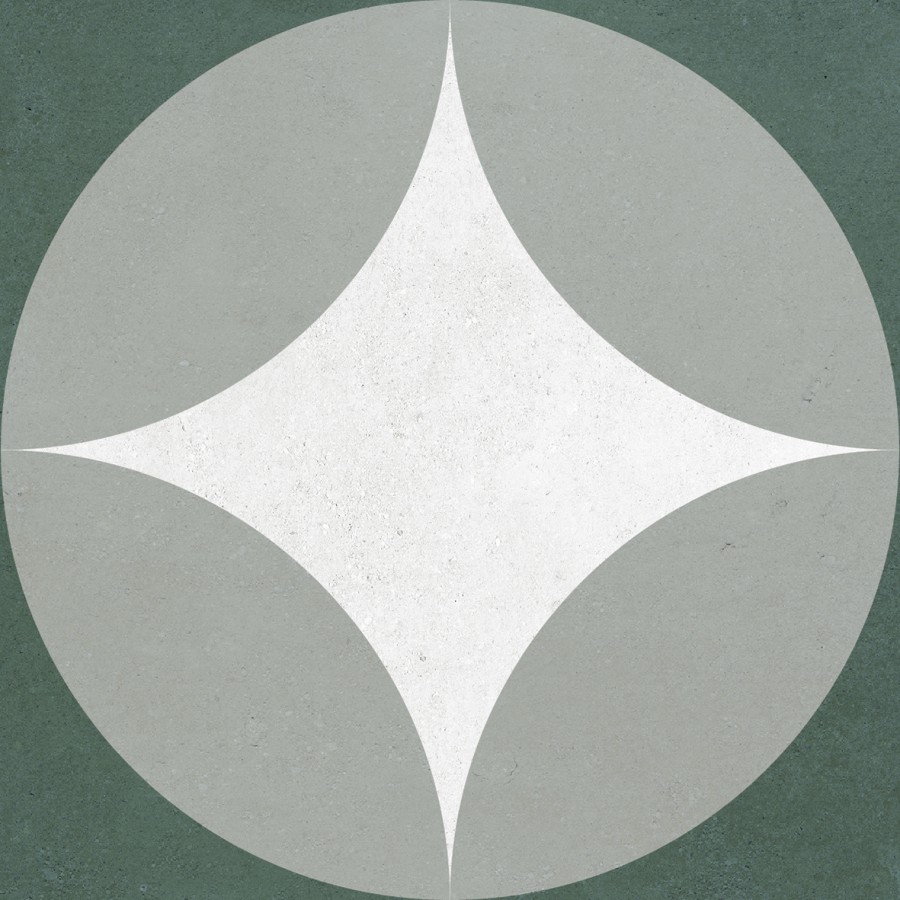 Керамоганит Эклектика Эи матовая 20x20 8мм Smile Tile