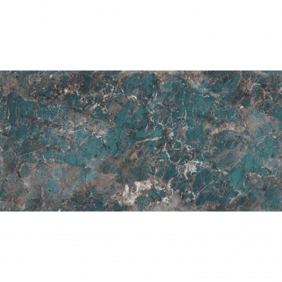 Керамогранит Palacio Neo Amazonite Teal High Gloss полированная зеркальная 120x60 9мм Staro