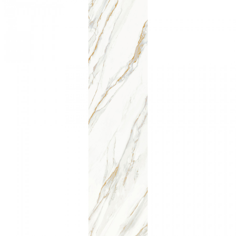 Керамический слэб 320x80 12мм Matt Calacata Gold Honed сатинированная Staroslabs
