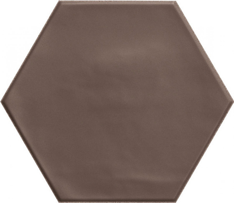 Керамогранит 17.3x15 Geometry Hex Brown Matt PT03151 Ceramica Ribesalbes
