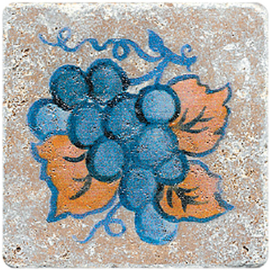 Натуральный травертин 10x10 10мм Toscana Десерт №5 необработанная (ненаполненная) Stone4Home