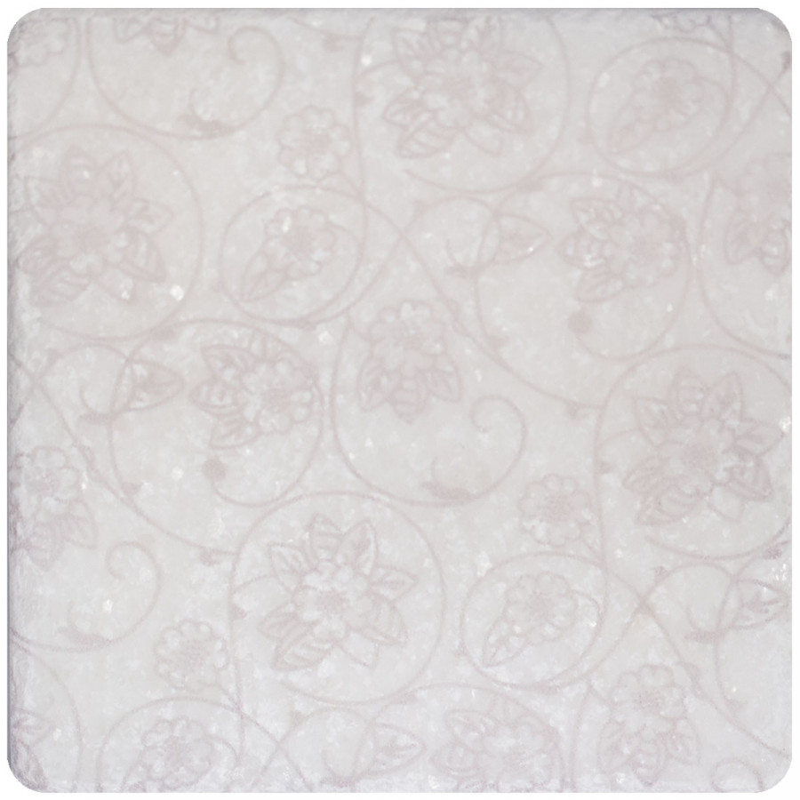 Натуральный мрамор 10x10 10мм Marble White Motif №6 матовая Stone4Home