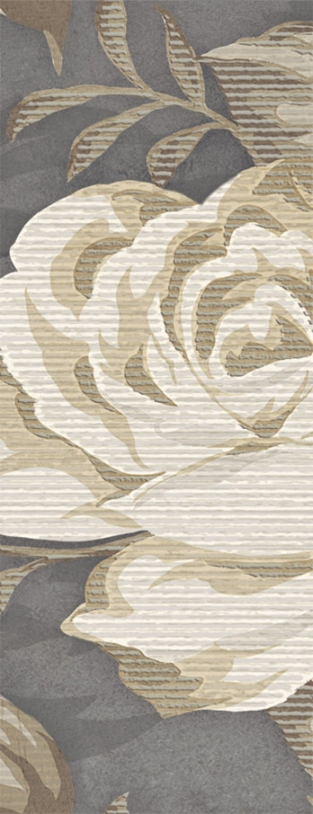 Плитка 20x8 Фиори Гриджо бордюр FIORI GRIGIO многоцветный 1501-0100 матовая серый LB-Ceramics