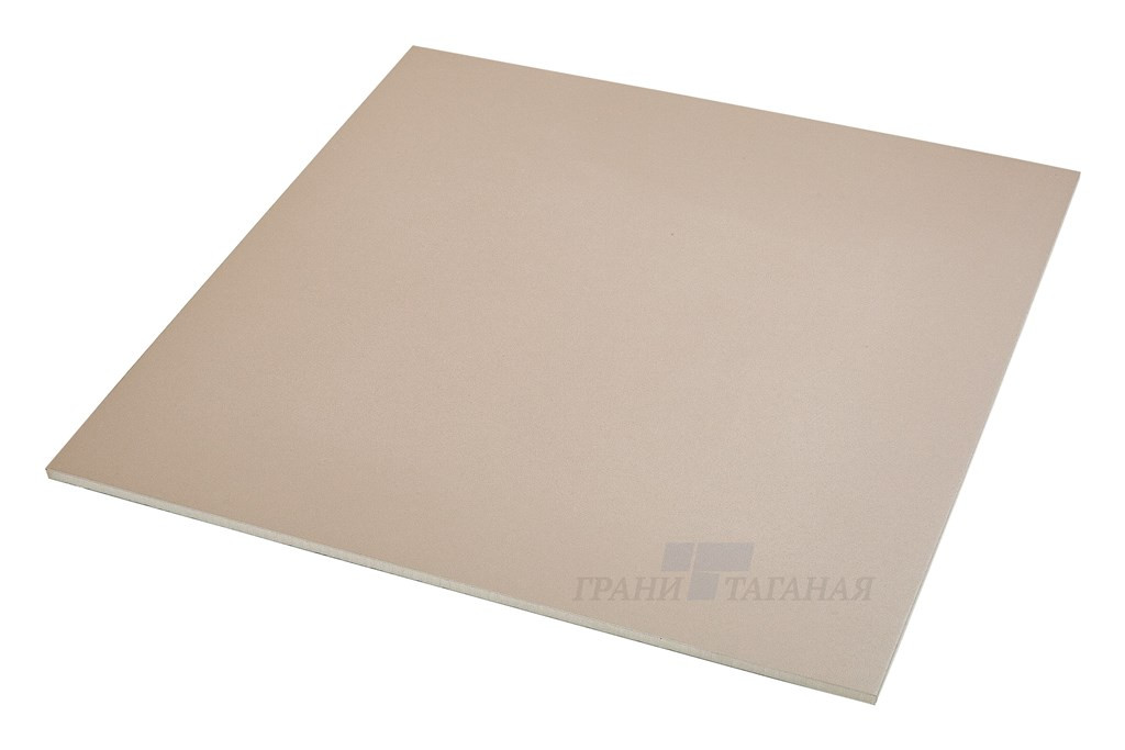 Керамогранит 60x60 10мм GT028М Профи матовая капучино Грани Таганая