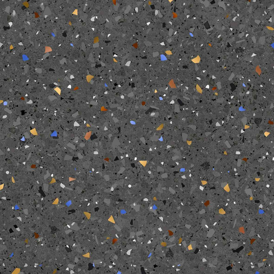 Керамогранит 50x50 Мари Эрми 1 темно серый матовая темно-серый Керамин