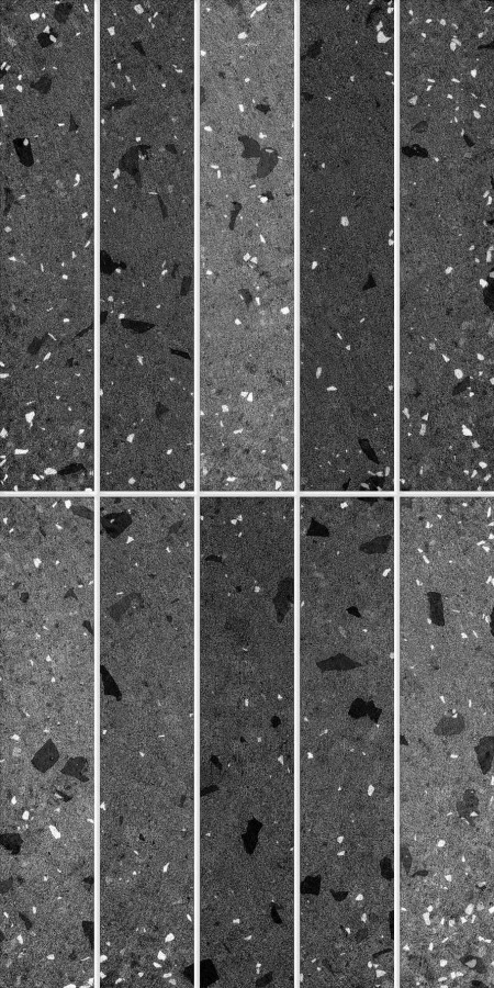 Плитка 60x30 Морена настенная 2 черный матовая чёрный Керамин