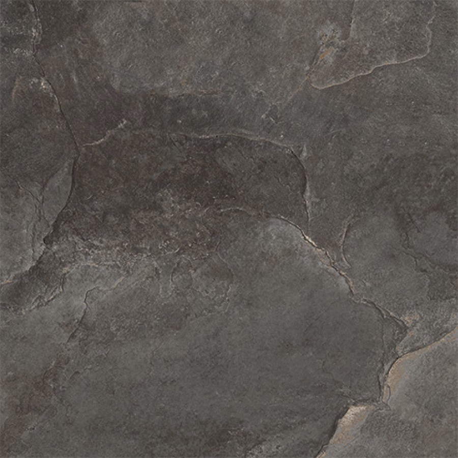 Керамогранит 40x40 Денвер 2 черный матовая чёрный Керамин