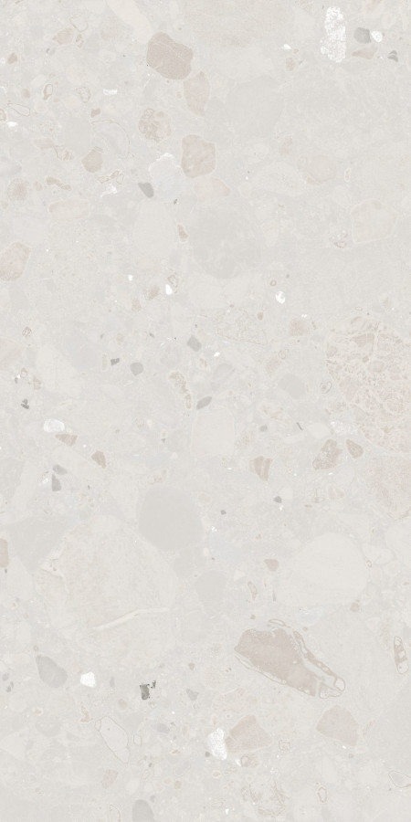 Керамогранит 120x60 9мм Terra Premium Light полированная серый Seratonia