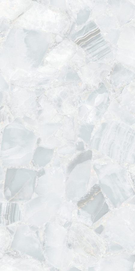 Керамогранит 120x60 9мм Aqua Stone Light полированная голубой Seratonia