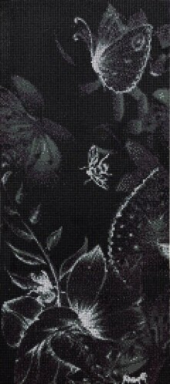 Плитка 291x129 4мм Night Vision A 06001472Vl Bisazza