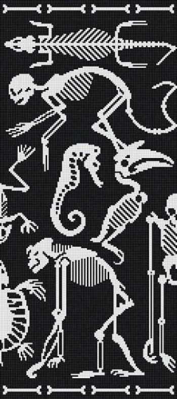 Плитка 291x129 4мм Perished White A 06001824Vl Bisazza