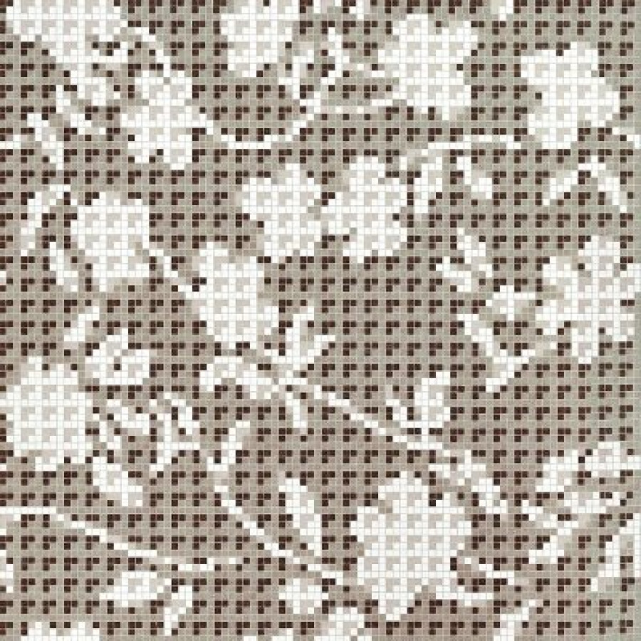 Плитка 97x97 4мм Flower Corner Grey 06001580Vl Bisazza