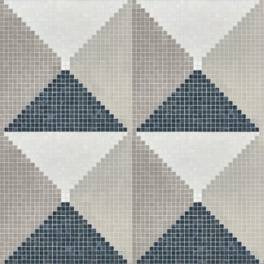 Плитка 32x32 4мм Ferrara Grigio 06001869Vl Bisazza