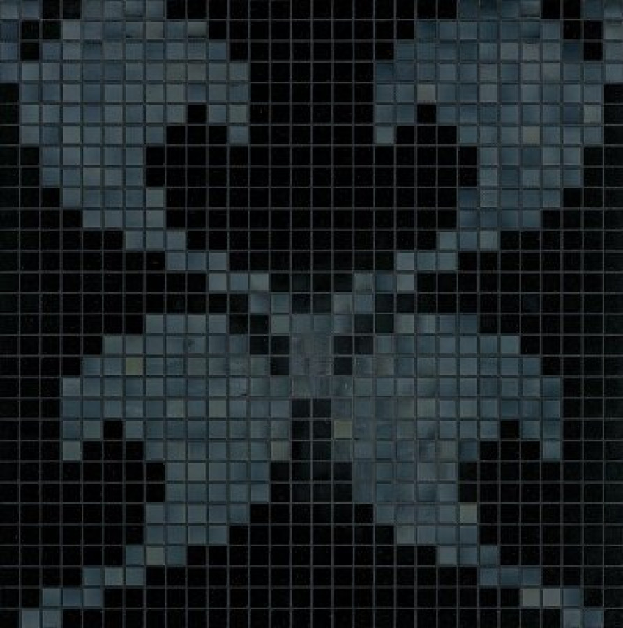 Плитка 65x65 4мм Hearts New Black 06004241Vl Bisazza