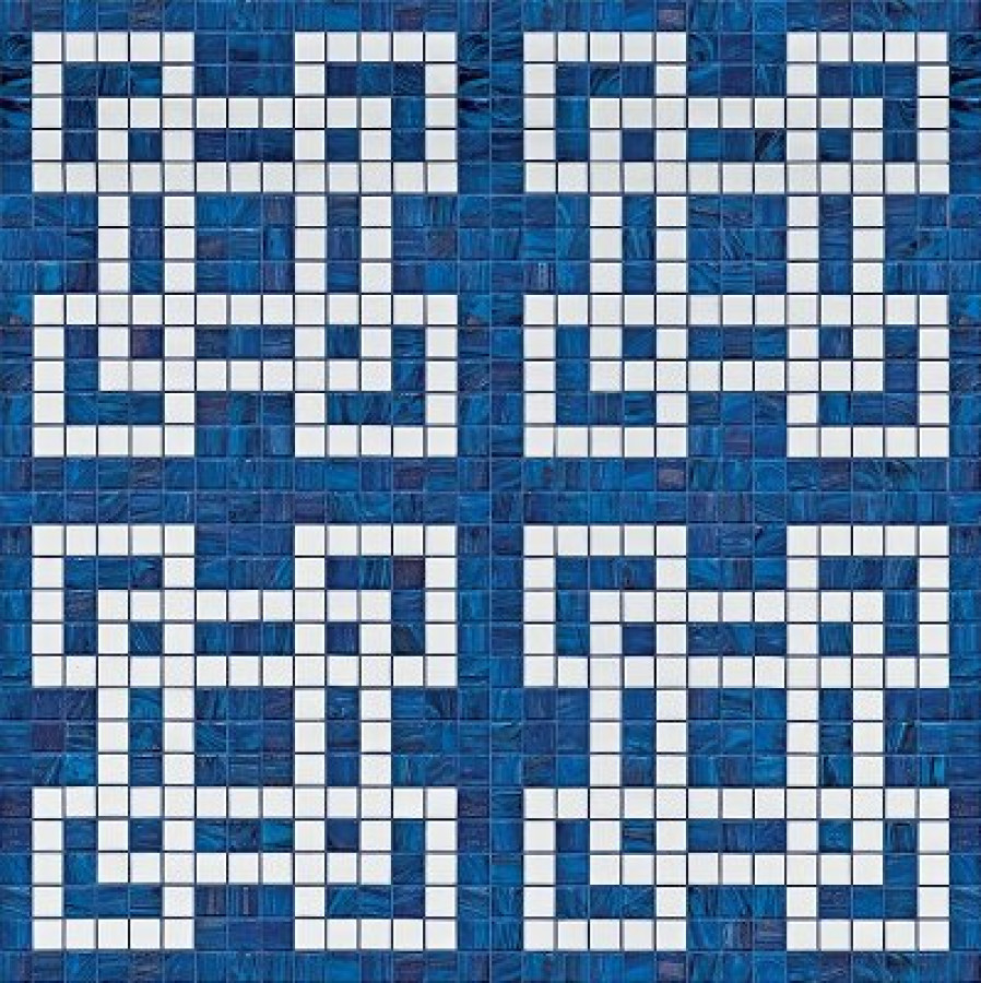 Плитка 32x32 4мм Granada Bianco 06001872Vl Bisazza