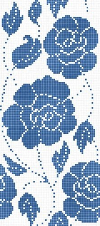 Плитка 291x129 4мм Zante Bianco 06001306Vl Bisazza