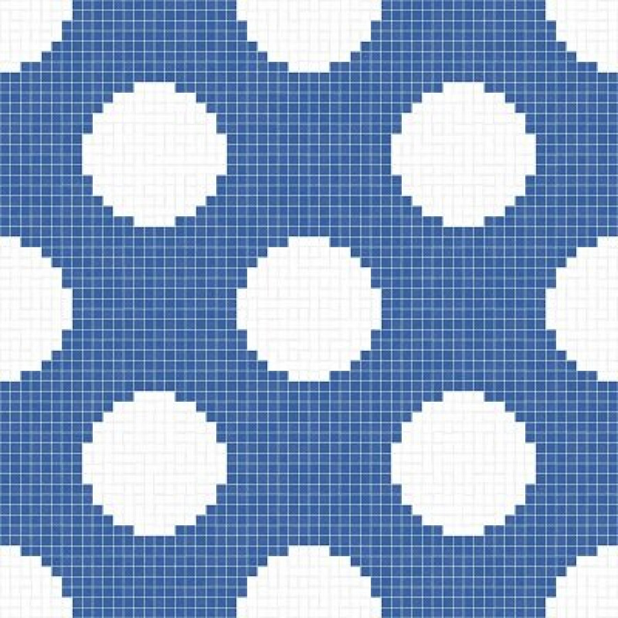 Плитка 32x32 4мм Corfu' 06004288Vl Bisazza