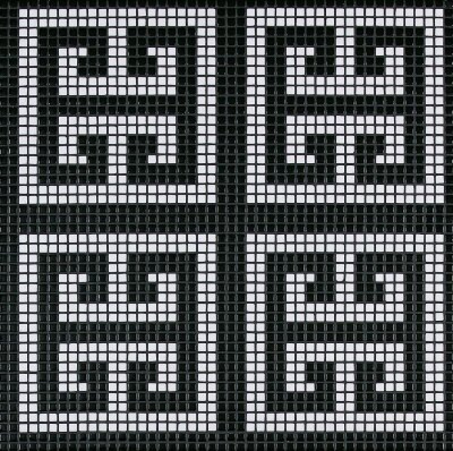 Плитка 29x29 4мм Key White 06004536Sl Bisazza