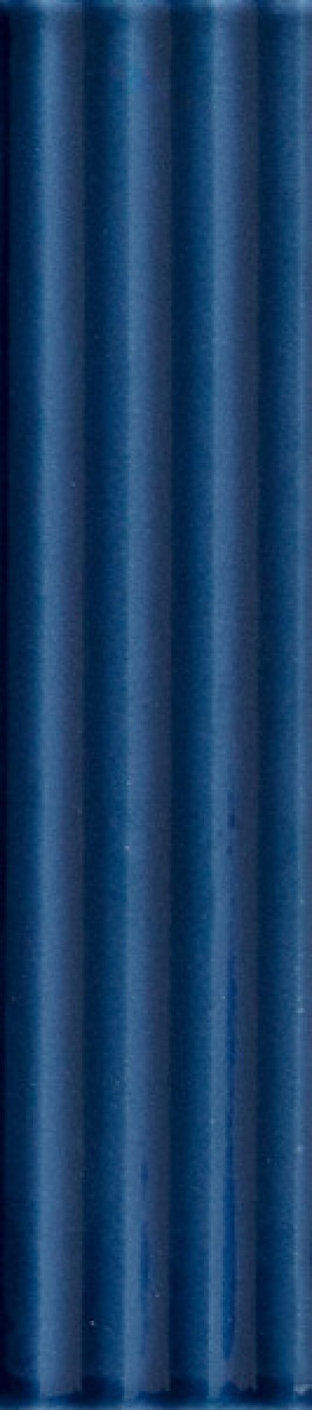 Плитка 23x6 9мм Sensi Colore Blunotte Glossy Cann 787172 синий краска, штукатурка, однотонная Casa Dolce Casa