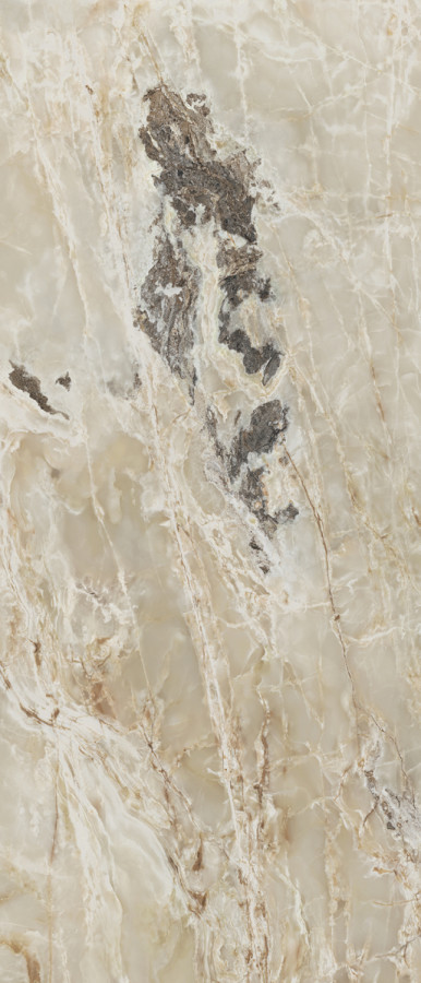 Керамогранит 280x120 Onyx&more Golden Blend Satin R сатинированная 6мм Casa Dolce Casa