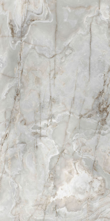 Керамогранит 320x160 Onyx&more Silver Onyx Glo R полированная 6мм Casa Dolce Casa