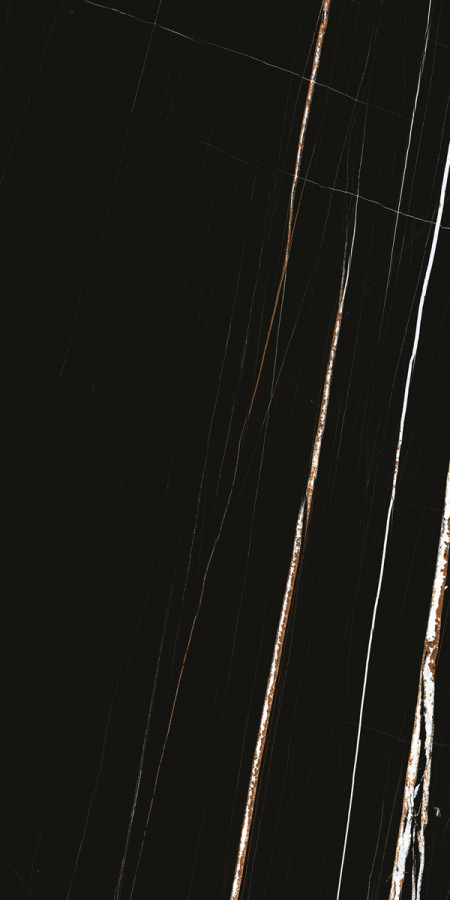 Керамогранит 120x60 Stones 2.0 Sahara Noir Glossy Ret полированная 10мм Casa Dolce Casa