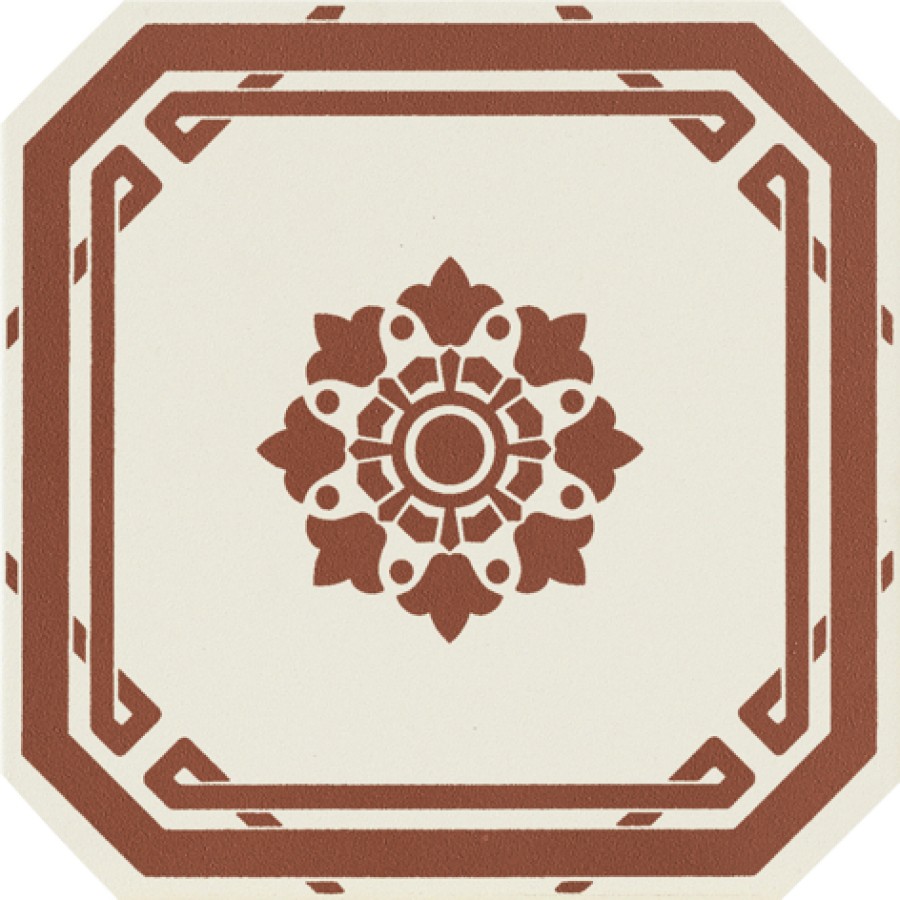 Плитка напольная 20x20 Old England Ottagono Dec ED Chester OEOD3 Ceramiche Grazia