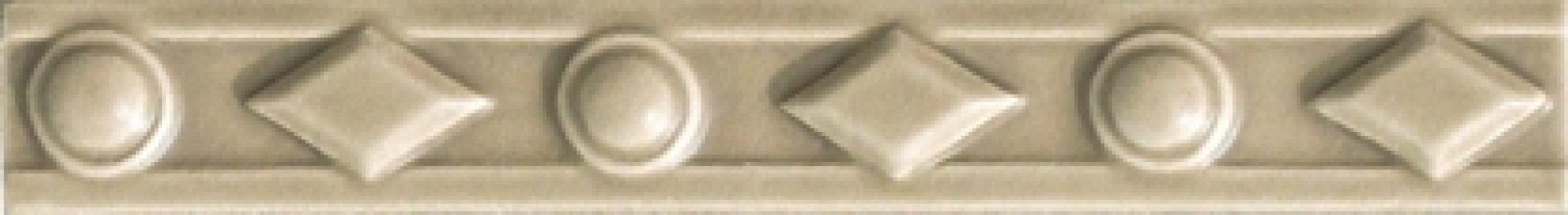 Плитка бордюр 20x3 Amarcord Diamantato Dark Tabacco Matt DAM88 Ceramiche Grazia