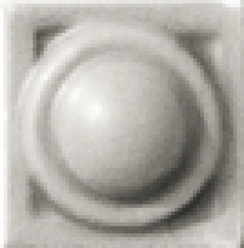 Специальный элемент 3x3 Amarcord Tozzetto Diamantato Dark Fumo Matt DAT77 Ceramiche Grazia