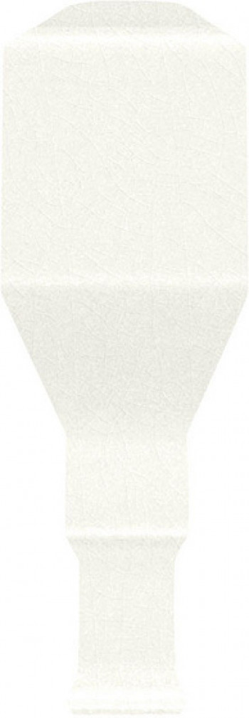 Специальный элемент 8.5x2.2 Elegance Внешний угол Angolo Finale Snow Craquele FIAELQ1 Ceramiche Grazia