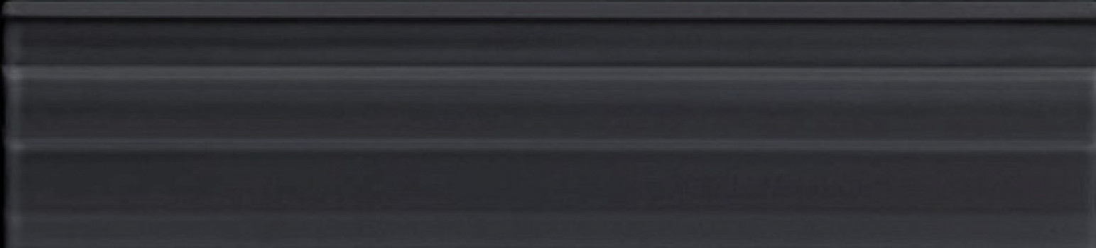 Плитка бордюр 26x5.5 New Classic Toro Nero TORO18 Ceramiche Grazia