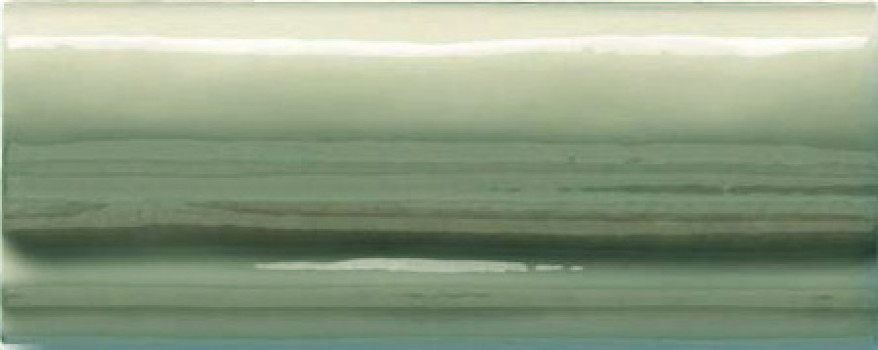 Плитка бордюр 13x5 Essenze Bordura Lineare Felce Craquele BOR08 Ceramiche Grazia