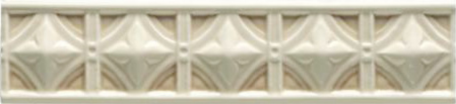 Плитка бордюр 26x6 Essenze Neoclassico Magnolia Craquele NEO700 Ceramiche Grazia