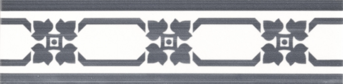 Плитка бордюр 20x5 Cottage Listello Nero COTL2 Ceramiche Grazia